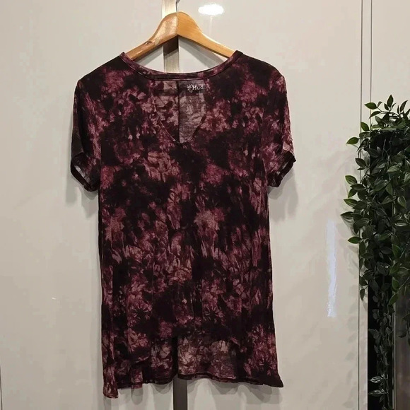Mudd maroon top with short sleeves - Picture 1 of 6